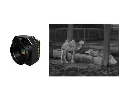 고 민감성 열 보안 카메라 냉각되지 않은 적외선 모듈