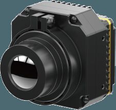 수동 4V ~ 6V 열 카메라 코어 고정 초점 19mm/24mm 열