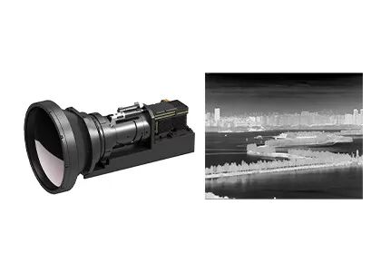 냉각 열 모듈 640x512 / 15μm 연속 줌 렌즈 60~240mm/F4