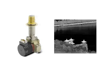 보안 모니터링 MWIR 냉각 적외선 탐지기 640x512/12μm