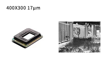 FPA 비냉각 적외선 감지기 400x300 비냉각 Vox 마이크로볼로미터