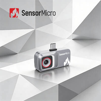 120×90/12μm 해상도의 USB2.0 인터페이스와 3.3V 운영 전압을 가진 냉각되지 않은 LWIR 플러그인 열 카메라