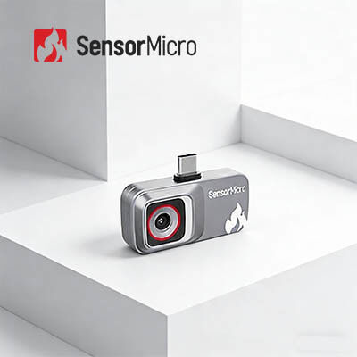 모바일 기기용 USB2.0 인터페이스를 가진 둥글 크기의 120×90 해상도의 열 카메라