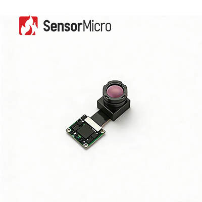 냉각되지 않은 256×192 해상도 12μm 픽셀 피치 열 카메라 코어, 온도 측정용 330mW 전력 소비