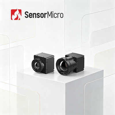 다기능 LWIR 열영상 모듈, 384x288 해상도 및 17μm 픽셀 피치