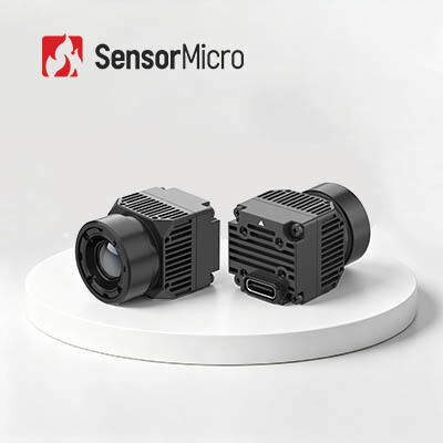LWIR 400x300 / 17μm의 발열 감지용 비냉각 열화상 카메라